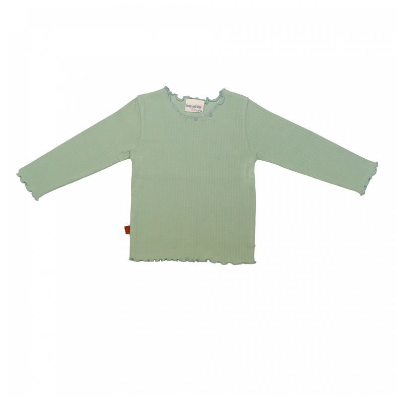 F &amp; D Rib T-Shirt LS