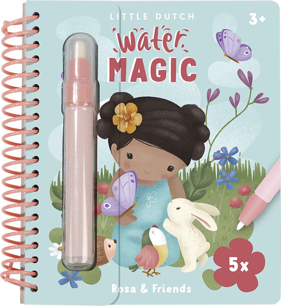 Waterkleurboek Rosa &amp; Friends