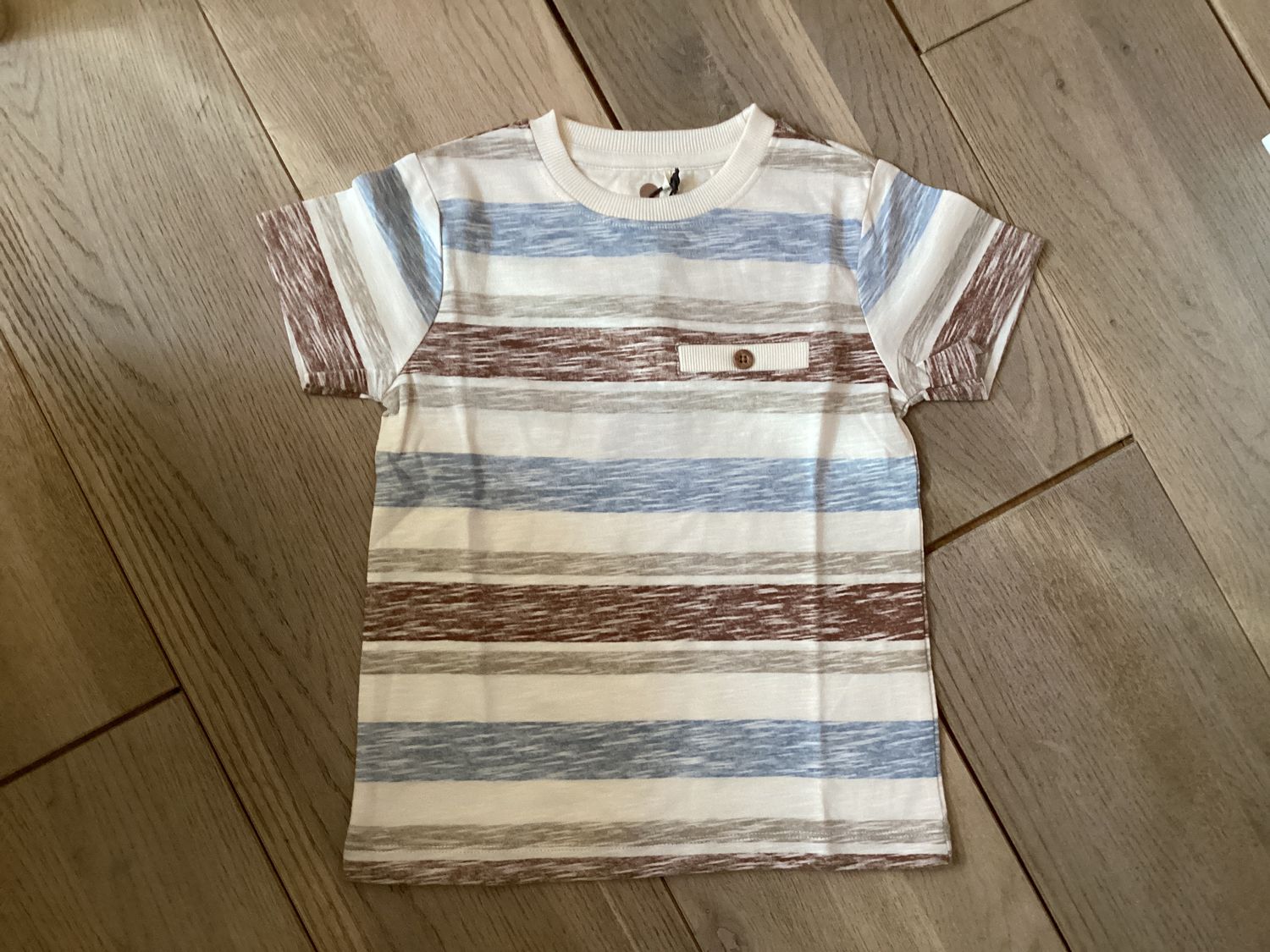 Enfant T-shirt brede streep, Maat: 86