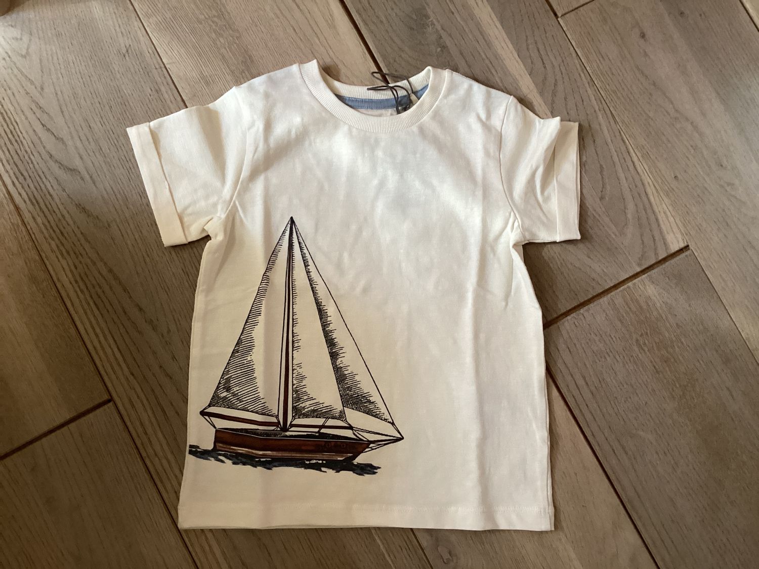 Enfant T-shirt boot, Maat: 104