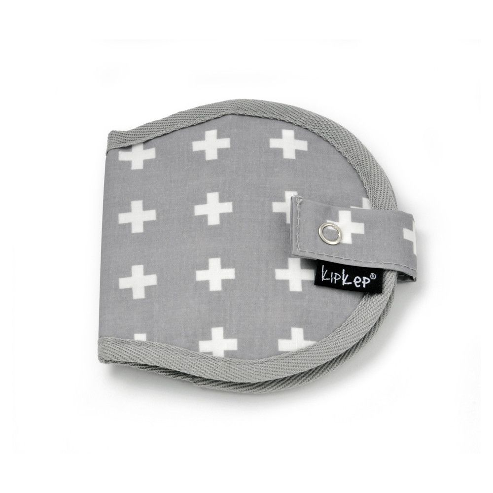 KipKep Napper Borstcompressen Etui Crossy Grey