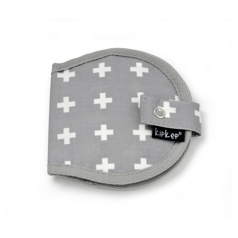KipKep Napper Borstcompressen Etui Crossy Grey