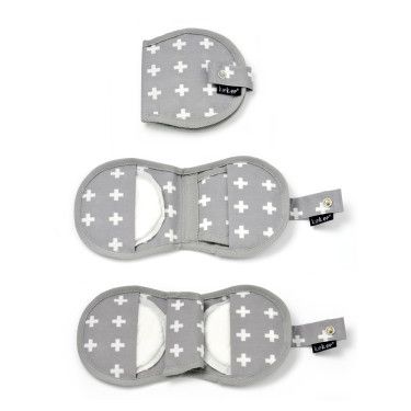 KipKep Napper Borstcompressen Etui Crossy Grey