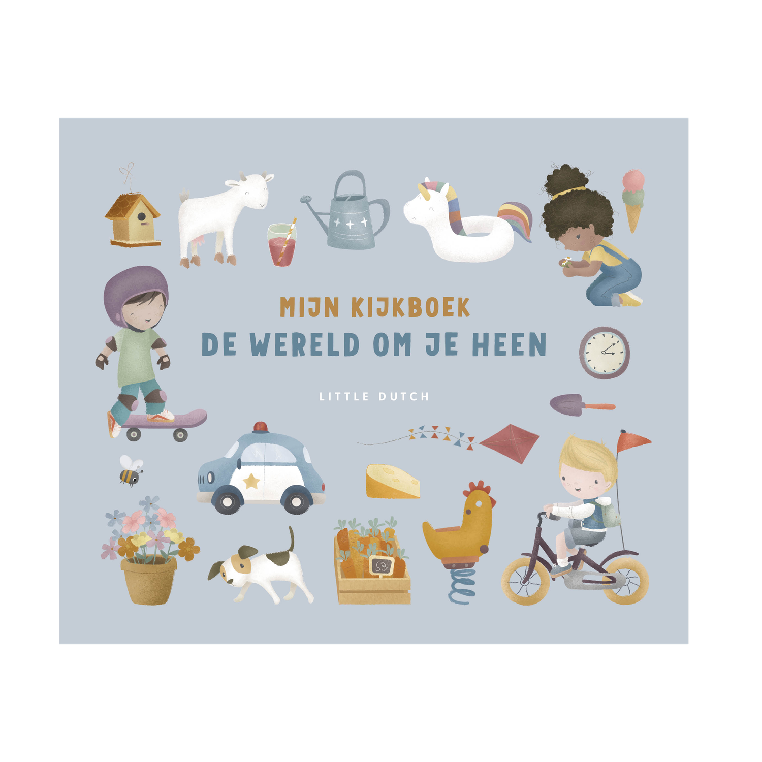Kinderboek Mijn kijkboek, de wereld om je heen