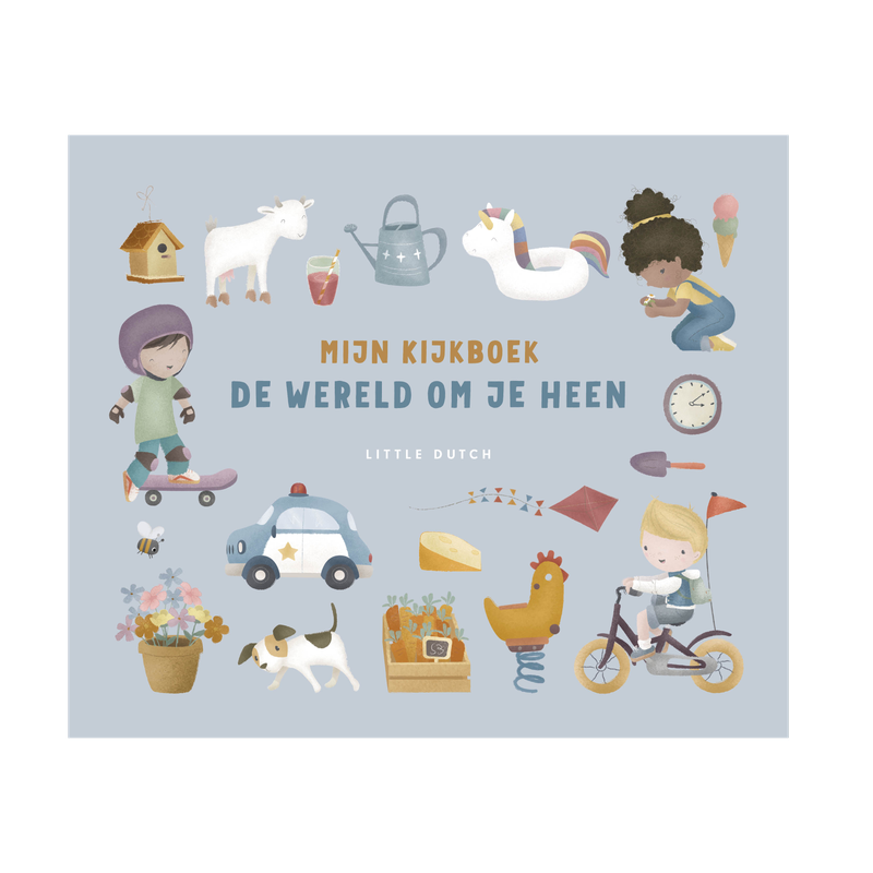 Kinderboek Mijn kijkboek, de wereld om je heen