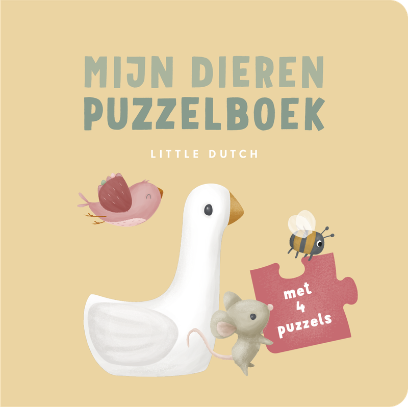 Kinderboek Mijn Dieren Puzzelboek