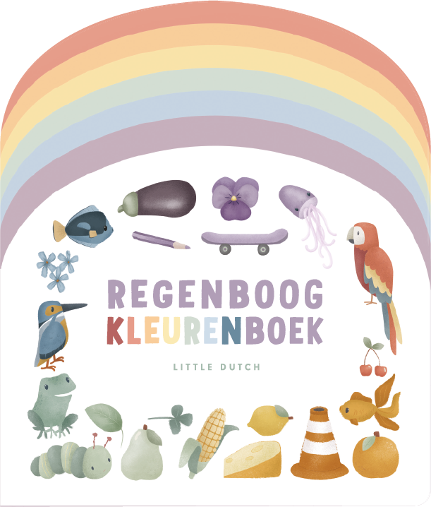 Kinderboek Regenboog Kleurenboek
