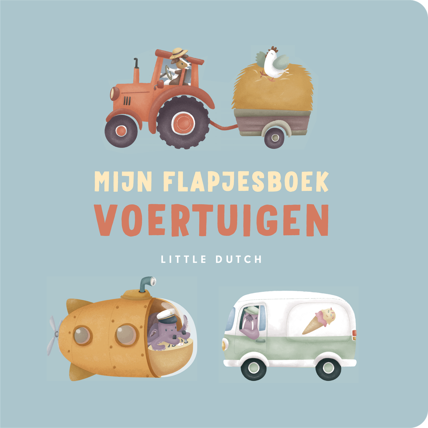 Kinderboek Mijn Flapjesboek – voertuigen