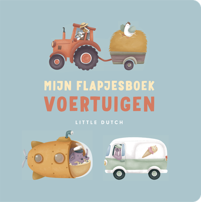 Kinderboek Mijn Flapjesboek – voertuigen