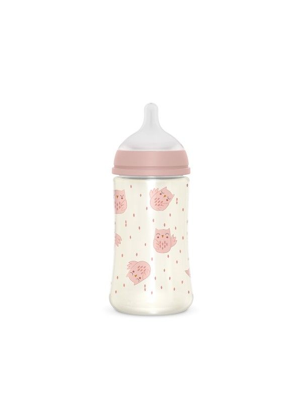 SX - BONHOMIA - Bottle - PA - Sili. - M - 270ml - Owl Pink