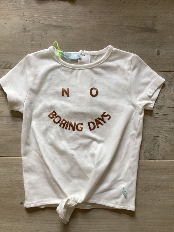 T-shirt no boring days  80