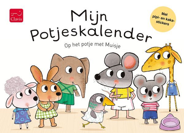 Mijn potjeskalender Op het potje met Muisje