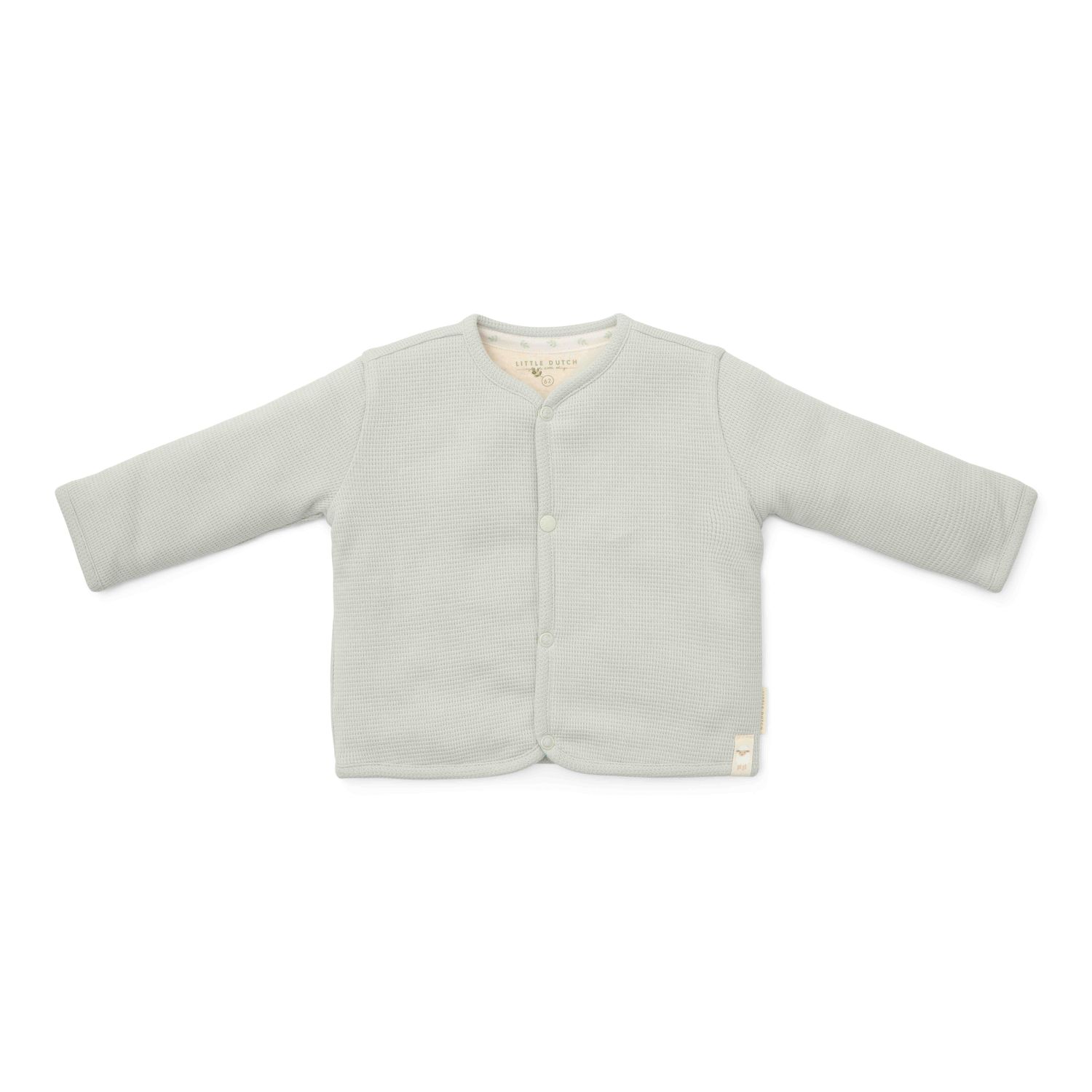 Little Farm Vest Waffle Soft Green