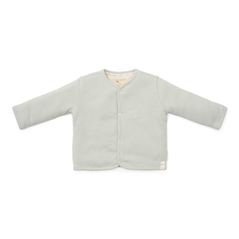 Little Farm Vest Waffle Soft Green