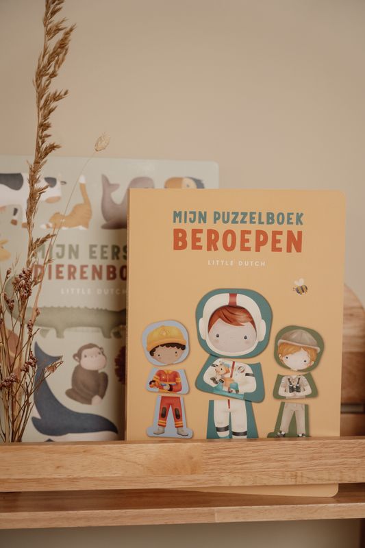 Kinderboek: Mijn puzzelboek - Beroepen