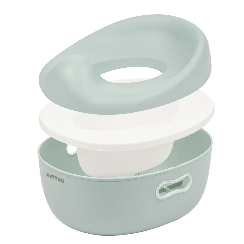 Nattou Potje CARE 3 in 14  Taupe - Beige - Groen - Beige