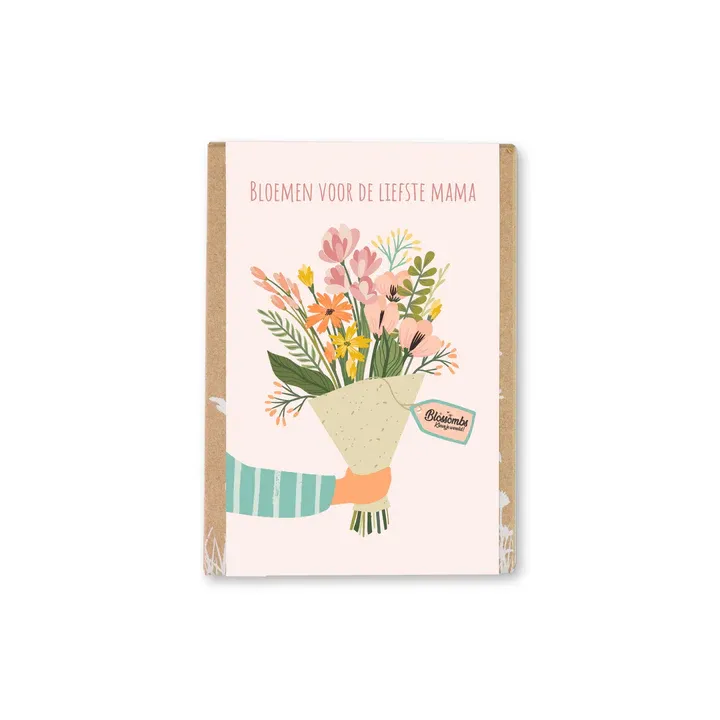Blossombs Moederdag Gift Box Mini &quot;Boeket&quot; met 4 zaadbommetjes