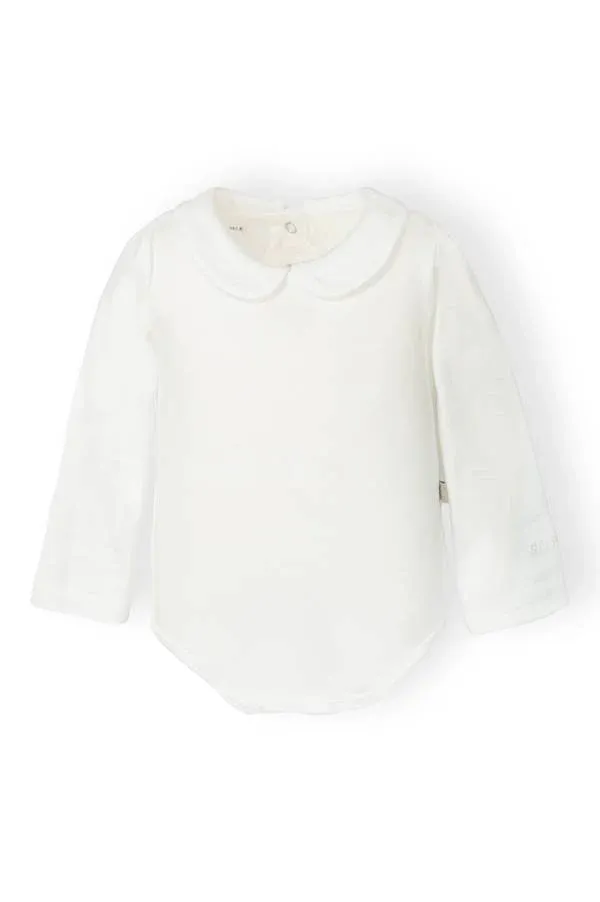 Bamboom Baby Romper Ronde Hals - OFFWHITE 111