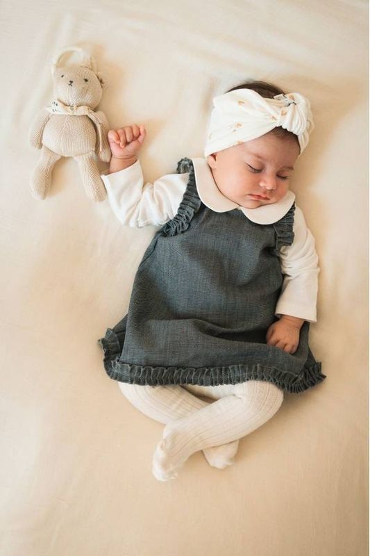 Bamboom Baby Romper Ronde Hals - OFFWHITE 111