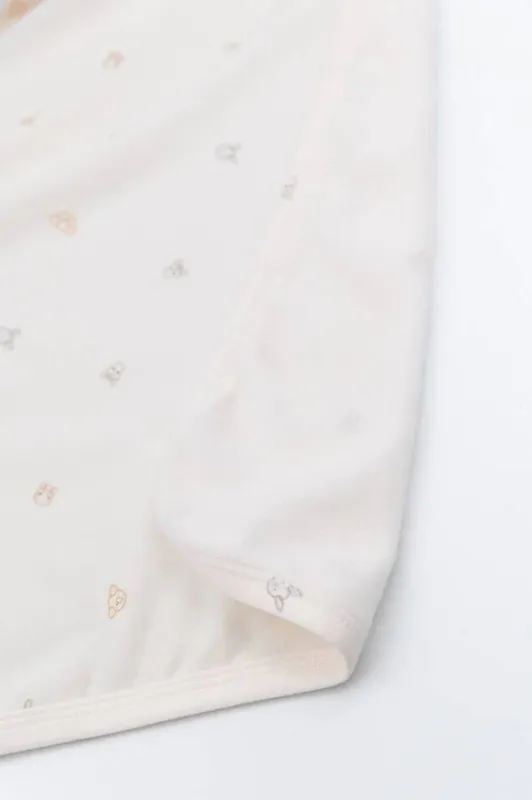 Bamboom Wikkel Deken newborn 75x100 - DIERENVRIENDEN 236