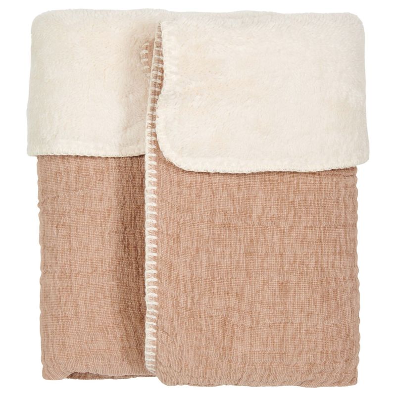 Koeka Ledikantdeken Teddy Rivoli caffe