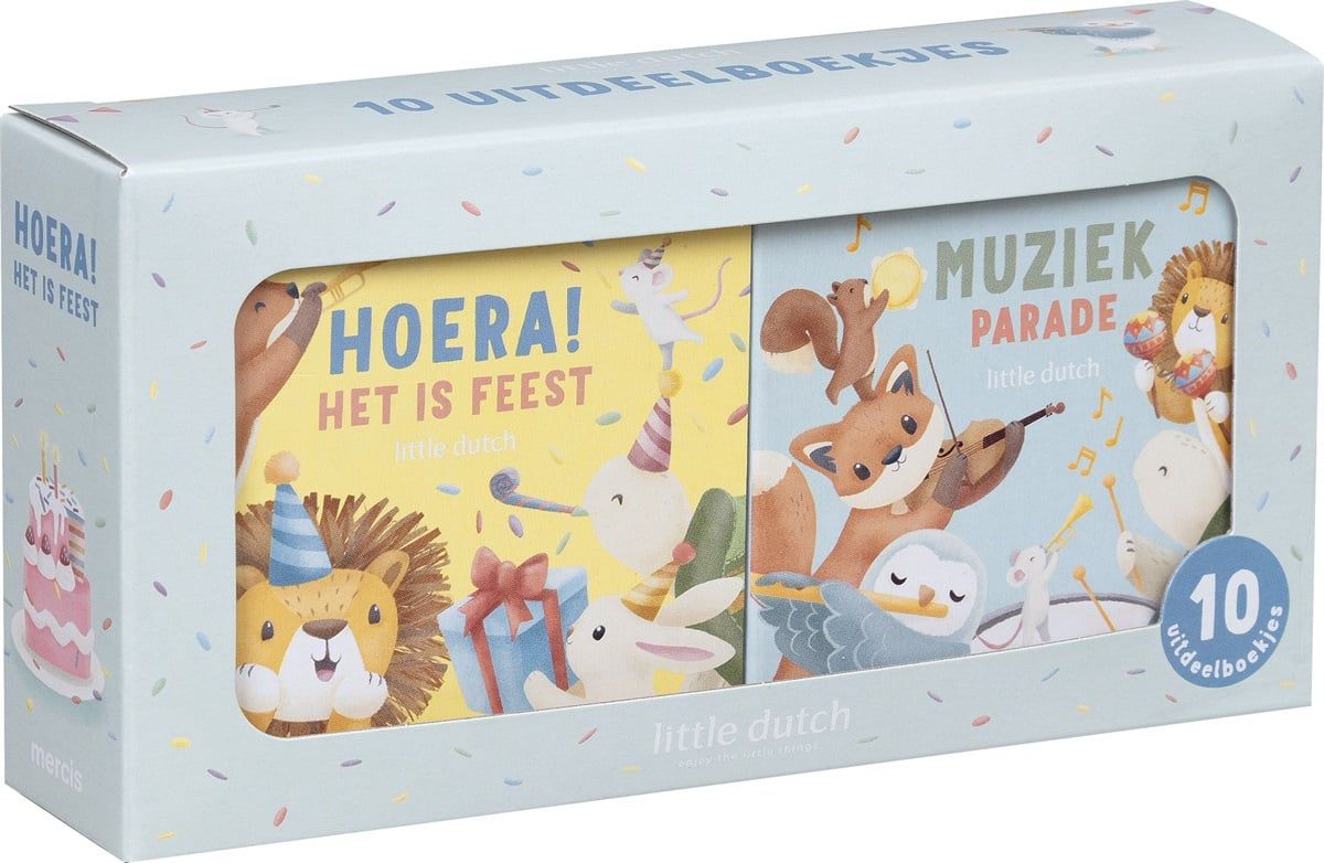 Uitdeelboekjes - Hoera! Het is feest &amp; Muziekparade