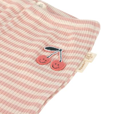 Kinderlegging - Ribbed, Little Gang, Kersenroze 98/104