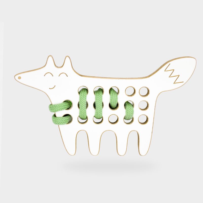 Milin Small Lacing Toy Fox