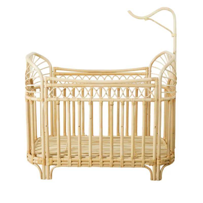 Coko&#39;s Sun rotan ledikant met mobielhouder