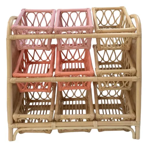 Coko&#39;s Renee rotan opbergmeubel - Pink