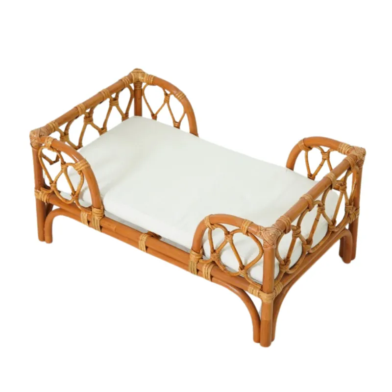 Cokos Sammie rotan poppenbed
