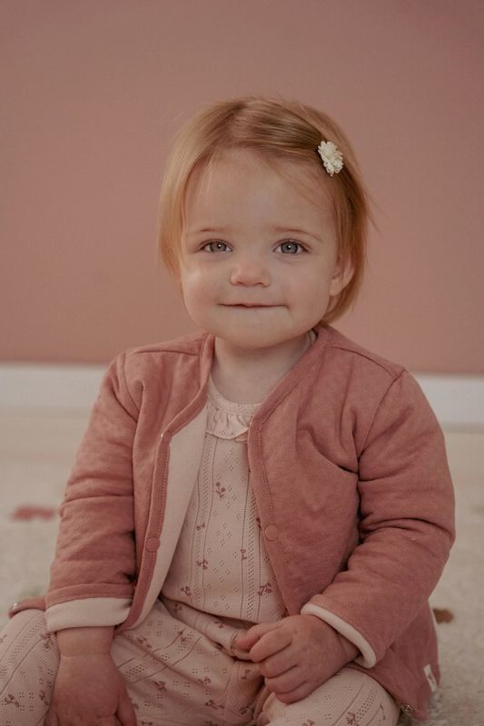 Little Dutch Reversible jasje Pink Blush