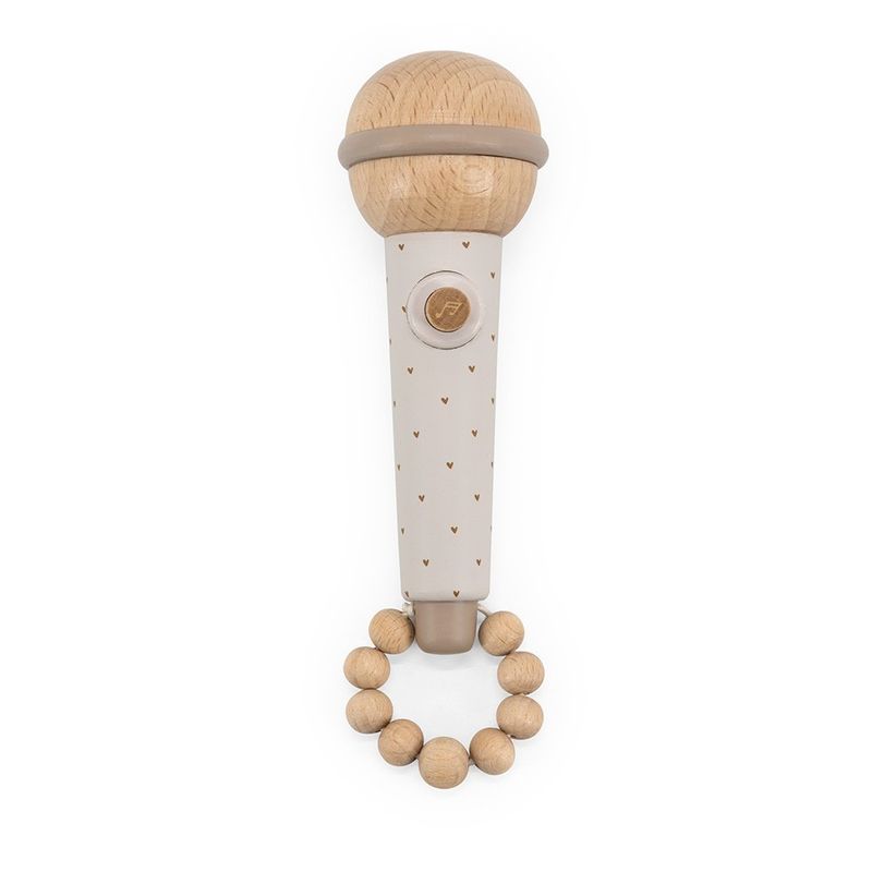 Wooden Microphone - Nougat
