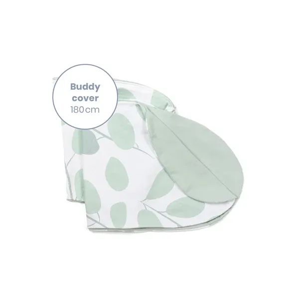 Buddy Cover Leaves Aqua Green