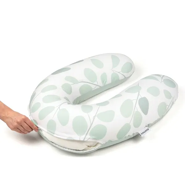 Buddy Cover Leaves Aqua Green