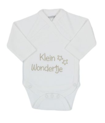 Romper klein wondertje, ecru 3 maand