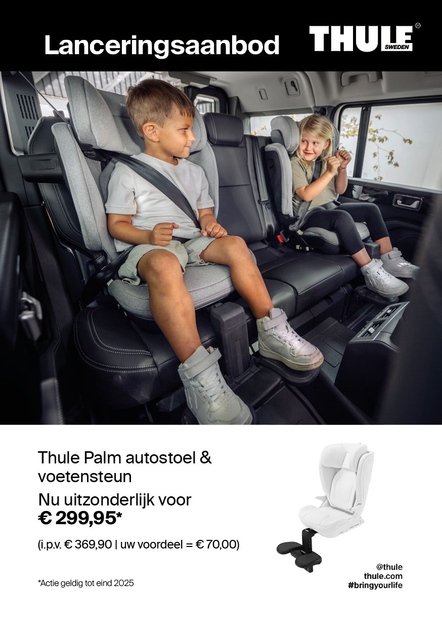 Thule Palm autostoel en voetsteun