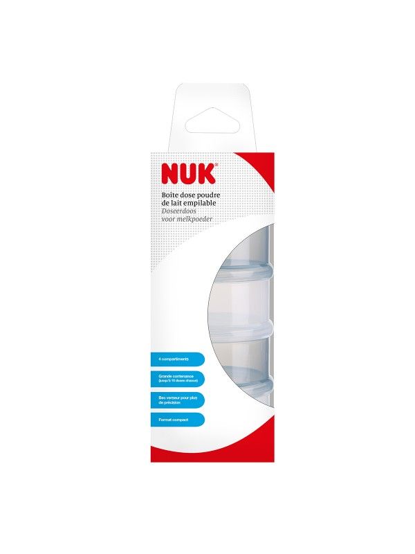 Nuk - Milk Powder Dispensers 4 compartiments
