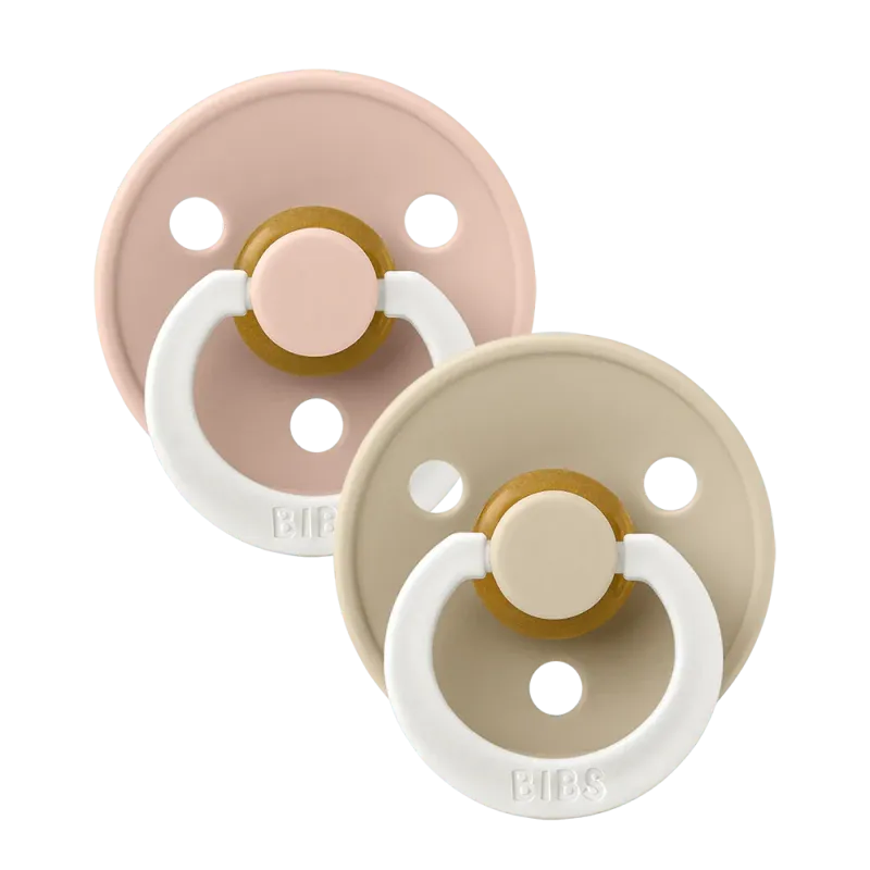 Colour GLOW fopspenen 2-pack - Blush/Vanilla  Anatomical