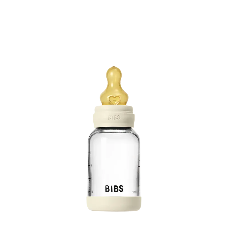 Baby BPA-vrije PP fles Grow en Flow set 150ml/270ml Latex - Ivoor