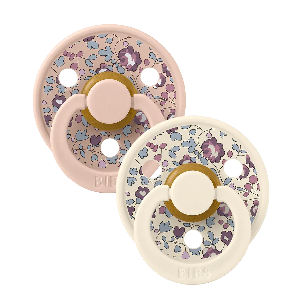 BIBS x LIBERTY Colour Fopspenen 2-pack Eloise - Blush Mix nr 1