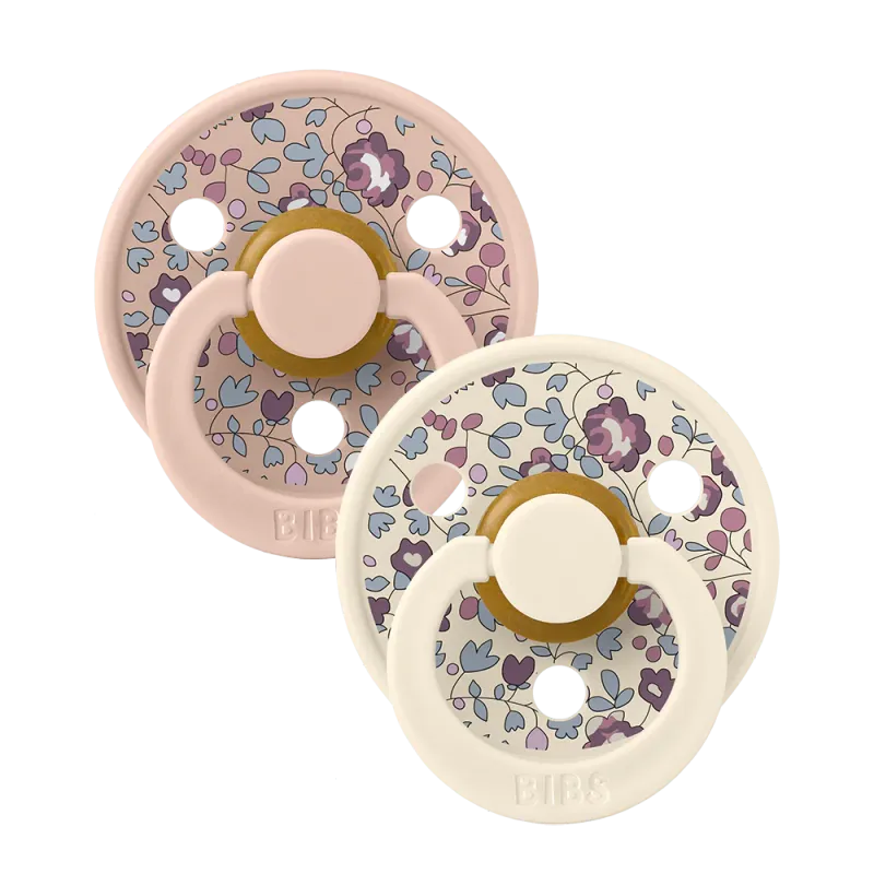 BIBS x LIBERTY Colour Fopspenen 2-pack Eloise - Blush Mix nr 1