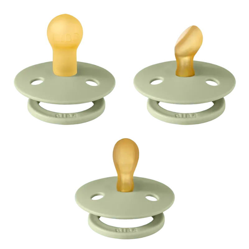 Nieuwe babyfopspenen Try-It collectie 3-pack - Salie