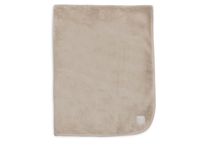 Deken - Basic Jersey - Sherpa Warm Sand 100 x 150