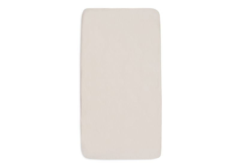 Hoeslaken Jersey 40/50x80/90cm - Wild Rose/Ivory - 2 Stuks