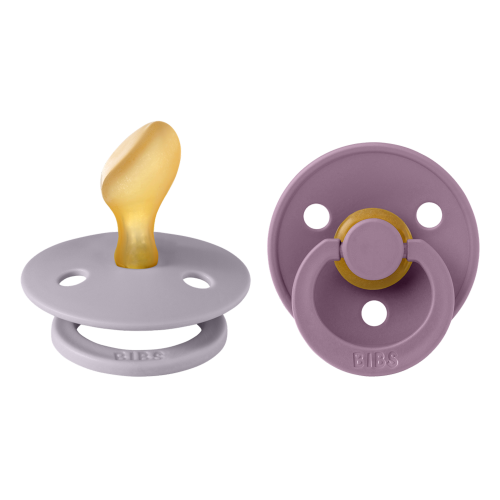 Bibs 1 - Anatomic Duo Fossil/Mauve 2 pcs