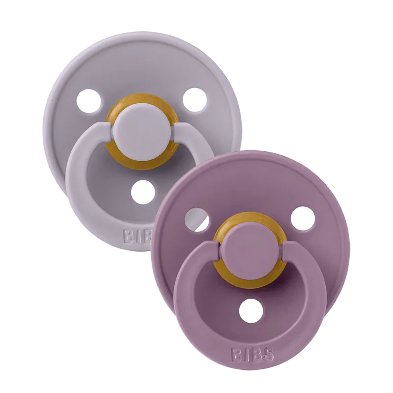 Bibs 1 - Anatomic Duo Fossil/Mauve 2 pcs