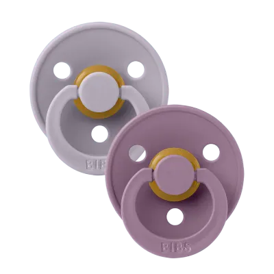 Bibs 1 - Anatomic Duo Fossil/Mauve 2 pcs