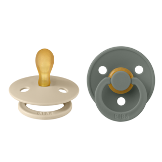 Bibs 1 - Symmetric Duo Vanilla/Pine -Blush/Woodchuck