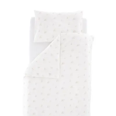 Träumeland Jersey Donsovertrek Hophop Bunny beige